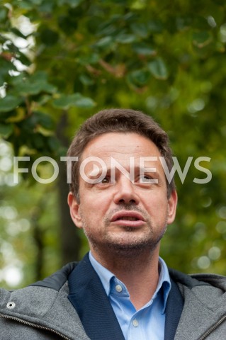  27.09.2018 WARSZAWA<br />BRIEFING PRASOWY KANDYDATA NA PREZYDENTA WARSZAWY RAFALA TRZASKOWSKIEGO NA TEMAT SPORTU W WARSZAWIE<br />N/Z RAFAL TRZASKOWSKI<br /> 