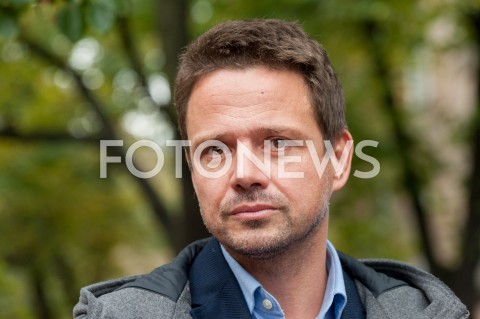  27.09.2018 WARSZAWA<br />BRIEFING PRASOWY KANDYDATA NA PREZYDENTA WARSZAWY RAFALA TRZASKOWSKIEGO NA TEMAT SPORTU W WARSZAWIE<br />N/Z RAFAL TRZASKOWSKI<br /> 