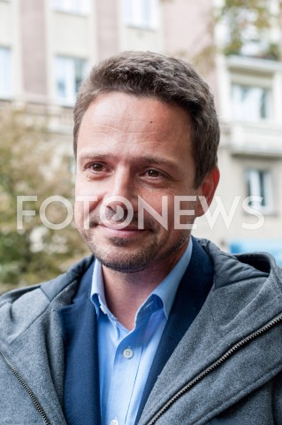  27.09.2018 WARSZAWA<br />BRIEFING PRASOWY KANDYDATA NA PREZYDENTA WARSZAWY RAFALA TRZASKOWSKIEGO NA TEMAT SPORTU W WARSZAWIE<br />N/Z RAFAL TRZASKOWSKI<br /> 