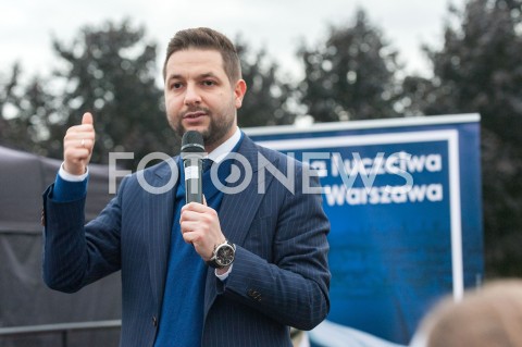  27.09.2018 WARSZAWA<br />SPOTKANIE PATRYKA JAKIEGO Z MIESZKANCAMI BRODNA<br />N/Z PATRYK JAKI<br /> 