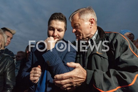  27.09.2018 WARSZAWA<br />SPOTKANIE PATRYKA JAKIEGO Z MIESZKANCAMI BRODNA<br />N/Z PATRYK JAKI<br /> 