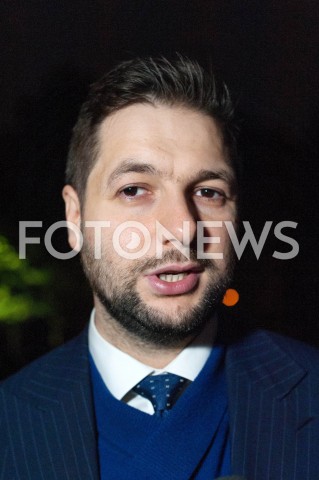  27.09.2018 WARSZAWA<br />SPOTKANIE PATRYKA JAKIEGO Z MIESZKANCAMI BRODNA<br />N/Z PATRYK JAKI<br /> 