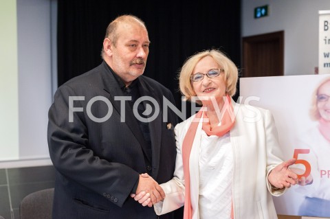  27.09.2018 WARSZAWA<br />KAMPANIA WYBORCZA KRYSTYNY KRZEKOTOWSKIEJ<br />N/Z KRYSTYNA KRZEKOTOWSKA CZESLAW KUBECZKI<br /> 