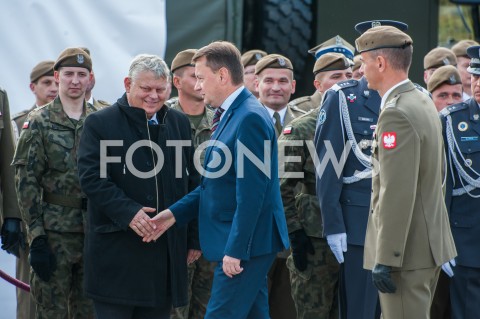  27.09.2018 WARSZAWA<br />
PIERWSZE CENTRALNE OBCHODY SWIETA WOJSKA OBRONY TERYTORIALNEJ<br />
N/Z MARIUSZ BLASZCZAK MAREK SUSKI<br />
 