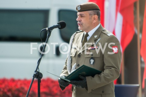  27.09.2018 WARSZAWA<br />
PIERWSZE CENTRALNE OBCHODY SWIETA WOJSKA OBRONY TERYTORIALNEJ<br />
N/Z WIESLAW KUKULA<br />
 