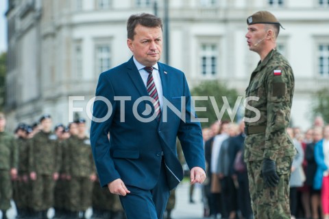  27.09.2018 WARSZAWA<br />
PIERWSZE CENTRALNE OBCHODY SWIETA WOJSKA OBRONY TERYTORIALNEJ<br />
N/Z MARIUSZ BLASZCZAK<br />
 