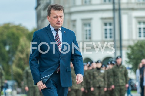  27.09.2018 WARSZAWA<br />
PIERWSZE CENTRALNE OBCHODY SWIETA WOJSKA OBRONY TERYTORIALNEJ<br />
N/Z MARIUSZ BLASZCZAK<br />
 
