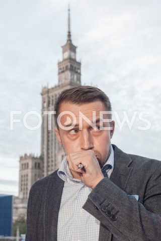  28.09.2018 WARSZAWA<br />BRIEFING PRASOWY PIOTRA GUZIALA KANDYDATA NA WICEPREZYDENTA WARSZAWY NA TEMAT KRAKOWSKICH DOKONAN RAFALA TRZASKOWSKIEGO<br />N/Z PIOTR GUZIAL<br /> 