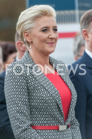  28.09.2019 WARSZAWA<br />PREZENTACJA ZAPOWIADAJACA POLSKA WYSTAWE GOSPODARCZA<br />N/Z AGATA KORNHAUSER DUDA<br /> 