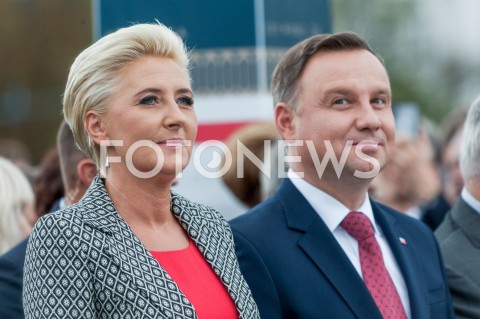 Prezentacja zapowiadająca Polską Wystawę Gospodarczą z udziałem prezydenta RP w Warszawie