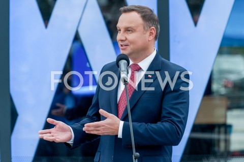  28.09.2019 WARSZAWA<br />PREZENTACJA ZAPOWIADAJACA POLSKA WYSTAWE GOSPODARCZA<br />N/Z PREZYDENT RP ANDRZEJ DUDA <br /> 
