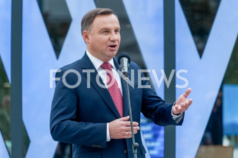  28.09.2019 WARSZAWA<br />PREZENTACJA ZAPOWIADAJACA POLSKA WYSTAWE GOSPODARCZA<br />N/Z PREZYDENT RP ANDRZEJ DUDA <br /> 