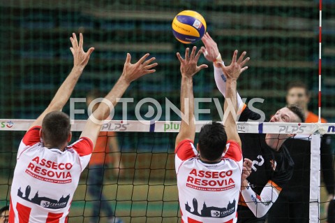  29.09.2018 RZESZOW <br />
SIATKOWKA<br />
MECZ SPARINGOWY <br />
ASSECO RESOVIA - JASTRZEBSKI WEGIEL<br />
N/Z PATRYK CZYRNIANSKI<br />
 