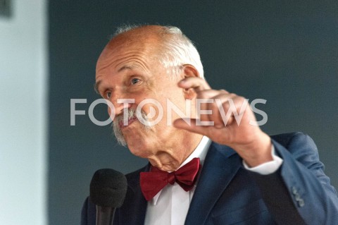  30.09.2018 WARSZAWA<br />SPOTKANIE KANDYDATA NA PREZYDENTA WARSZAWY JANUSZA KORWIN MIKKEGO Z WYBORCAMI<br />N/Z JANUSZ KORWIN MIKKE<br /> 