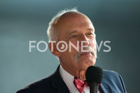  30.09.2018 WARSZAWA<br />SPOTKANIE KANDYDATA NA PREZYDENTA WARSZAWY JANUSZA KORWIN MIKKEGO Z WYBORCAMI<br />N/Z JANUSZ KORWIN MIKKE<br /> 