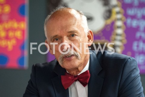  30.09.2018 WARSZAWA<br />SPOTKANIE KANDYDATA NA PREZYDENTA WARSZAWY JANUSZA KORWIN MIKKEGO Z WYBORCAMI<br />N/Z JANUSZ KORWIN MIKKE<br /> 