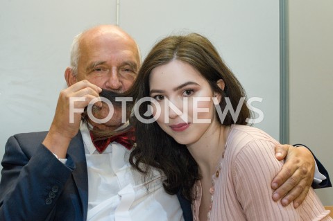  30.09.2018 WARSZAWA<br />SPOTKANIE KANDYDATA NA PREZYDENTA WARSZAWY JANUSZA KORWIN MIKKEGO Z WYBORCAMI<br />N/Z JANUSZ KORWIN MIKKE<br /> 