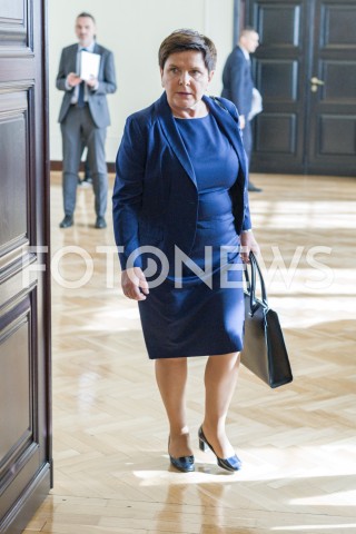  02.10.2018 WARSZAWA<br />POSIEDZENIE RADY MINISTROW<br />N/Z BEATA SZYDLO<br /> 