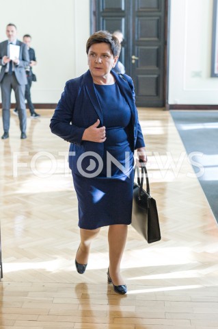  02.10.2018 WARSZAWA<br />POSIEDZENIE RADY MINISTROW<br />N/Z BEATA SZYDLO<br /> 