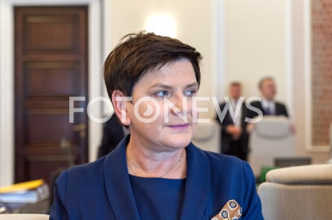  02.10.2018 WARSZAWA<br />POSIEDZENIE RADY MINISTROW<br />N/Z BEATA SZYDLO<br /> 
