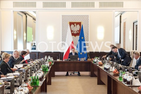 Posiedzenie Rady Ministrów w Warszawie