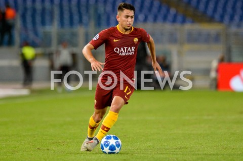  02.10.2018 ROMA / RZYM<br />
PILKA NOZNA - MECZ FAZY GRUPOWEJ LIGI MISTRZOW 2018/2019<br />
FOOTBALL - CHAMPIONS LEAGUE MATCH GROUP STAGE <br />
AS ROMA - VIKTORIA PLZEN<br />
N/Z CENGIZ UNDER<br />
 