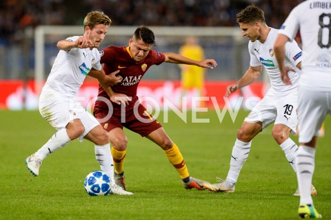  02.10.2018 ROMA / RZYM<br />
PILKA NOZNA - MECZ FAZY GRUPOWEJ LIGI MISTRZOW 2018/2019<br />
FOOTBALL - CHAMPIONS LEAGUE MATCH GROUP STAGE <br />
AS ROMA - VIKTORIA PLZEN<br />
N/Z CENGIZ UNDER<br />
 