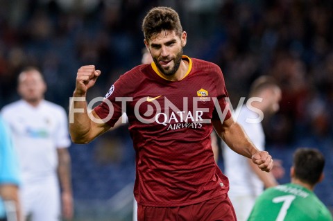  02.10.2018 ROMA / RZYM<br />
PILKA NOZNA - MECZ FAZY GRUPOWEJ LIGI MISTRZOW 2018/2019<br />
FOOTBALL - CHAMPIONS LEAGUE MATCH GROUP STAGE <br />
AS ROMA - VIKTORIA PLZEN<br />
N/Z FEDERICO FAZIO PORTRET PORTRAIT<br />
 