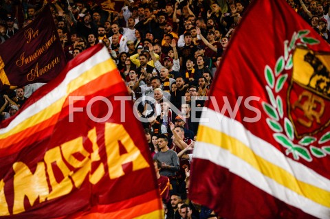  02.10.2018 ROMA / RZYM<br />
PILKA NOZNA - MECZ FAZY GRUPOWEJ LIGI MISTRZOW 2018/2019<br />
FOOTBALL - CHAMPIONS LEAGUE MATCH GROUP STAGE <br />
AS ROMA - VIKTORIA PLZEN<br />
N/Z KIBICE AS ROMA SUPPORTERS<br />
 