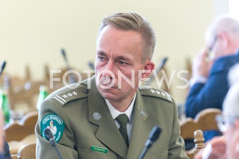  03.10.2018 WARSZAWA SEJM<br />POSIEDZENIE SEJMU<br />N/Z PULKOWNIK PLK MAREK SKRZYPEK STRAZ GRANICZNA<br /> 
