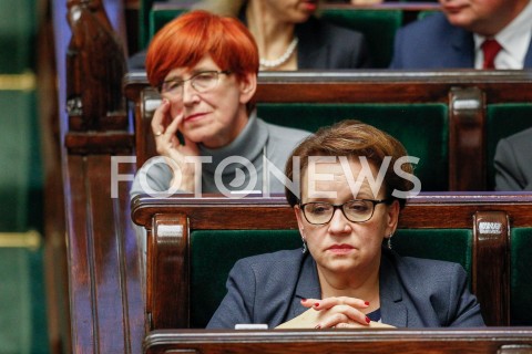  04.10.2018 WARSZAWA SEJM <br />POSIEDZENIE SEJMU <br />N/Z ANNA ZALEWSKA ELZBIETA RAFALSKA<br /> 