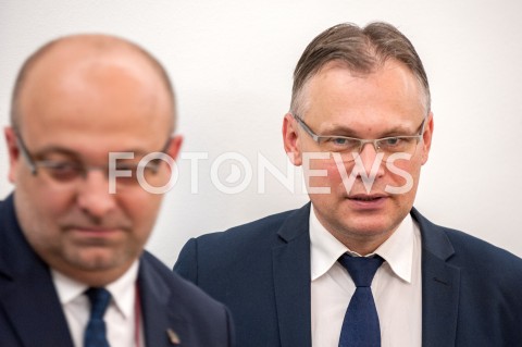  04.10.2018 WARSZAWA SEJM<br />POSIEDZENIE SEJMU<br />N/Z ARKADIUSZ MULARCZYK LUKASZ PIEBIAK<br /> 