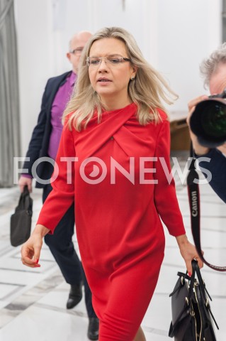  04.10.2018 WARSZAWA SEJM<br />POSIEDZENIE SEJMU<br />N/Z MALGORZATA WASSERMANN<br /> 