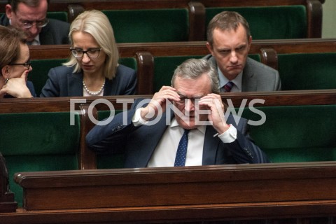  04.10.2018 WARSZAWA SEJM<br />POSIEDZENIE SEJMU<br />N/Z PIOTR GLINSKI<br /> 