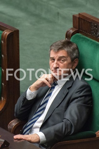  04.10.2018 WARSZAWA SEJM<br />POSIEDZENIE SEJMU<br />N/Z MAREK KUCHCINSKI<br /> 