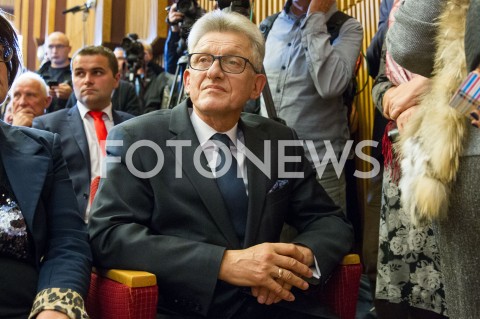  06.10.2018 KROSNO <br />SPOTKANIE WYBORCZE PREZESA PIS JAROSLAWA KACZYNSKIEGO Z MIESZKANCAMI KROSNA <br />N/Z STANISLAW PIOTROWICZ<br /> 