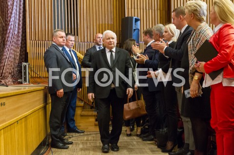  06.10.2018 KROSNO <br />SPOTKANIE WYBORCZE PREZESA PIS JAROSLAWA KACZYNSKIEGO Z MIESZKANCAMI KROSNA <br />N/Z JAROSLAW KACZYNSKI<br /> 