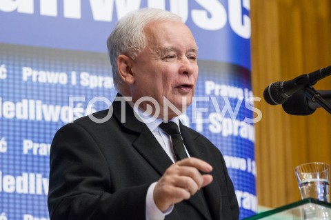  06.10.2018 KROSNO <br />SPOTKANIE WYBORCZE PREZESA PIS JAROSLAWA KACZYNSKIEGO Z MIESZKANCAMI KROSNA <br />N/Z JAROSLAW KACZYNSKI<br /> 