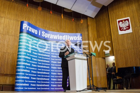  06.10.2018 KROSNO <br />SPOTKANIE WYBORCZE PREZESA PIS JAROSLAWA KACZYNSKIEGO Z MIESZKANCAMI KROSNA <br />N/Z JAROSLAW KACZYNSKI<br /> 