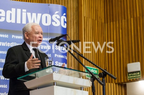  06.10.2018 KROSNO <br />SPOTKANIE WYBORCZE PREZESA PIS JAROSLAWA KACZYNSKIEGO Z MIESZKANCAMI KROSNA <br />N/Z JAROSLAW KACZYNSKI<br /> 