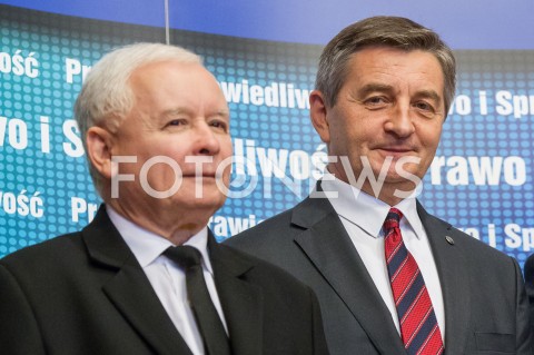  06.10.2018 KROSNO <br />SPOTKANIE WYBORCZE PREZESA PIS JAROSLAWA KACZYNSKIEGO Z MIESZKANCAMI KROSNA <br />N/Z JAROSLAW KACZYNSKI MAREK KUCHCINSKI<br /> 