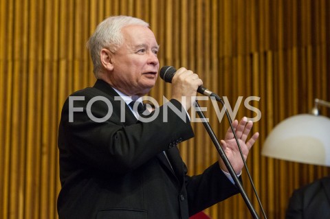  06.10.2018 KROSNO <br />SPOTKANIE WYBORCZE PREZESA PIS JAROSLAWA KACZYNSKIEGO Z MIESZKANCAMI KROSNA <br />N/Z JAROSLAW KACZYNSKI<br /> 