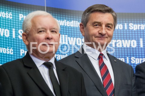  06.10.2018 KROSNO <br />SPOTKANIE WYBORCZE PREZESA PIS JAROSLAWA KACZYNSKIEGO Z MIESZKANCAMI KROSNA <br />N/Z JAROSLAW KACZYNSKI MAREK KUCHCINSKI<br /> 