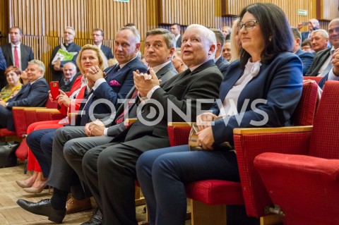  06.10.2018 KROSNO <br />SPOTKANIE WYBORCZE PREZESA PIS JAROSLAWA KACZYNSKIEGO Z MIESZKANCAMI KROSNA <br />N/Z JAROSLAW KACZYNSKI MAREK KUCHCINSKI<br /> 