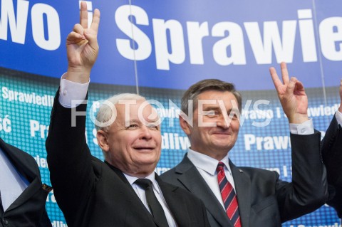  06.10.2018 KROSNO <br />SPOTKANIE WYBORCZE PREZESA PIS JAROSLAWA KACZYNSKIEGO Z MIESZKANCAMI KROSNA <br />N/Z JAROSLAW KACZYNSKI MAREK KUCHCINSKI<br /> 