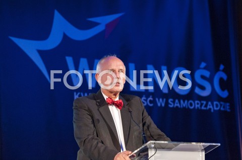  07.10.2018 WARSZAWA<br />KONWENCJA WYBORCZA PARTII WOLNOSC<br />N/Z JANUSZ KORWIN MIKKE<br /> 