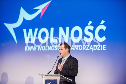  07.10.2018 WARSZAWA<br />KONWENCJA WYBORCZA PARTII WOLNOSC<br />N/Z JACEK WILK<br /> 