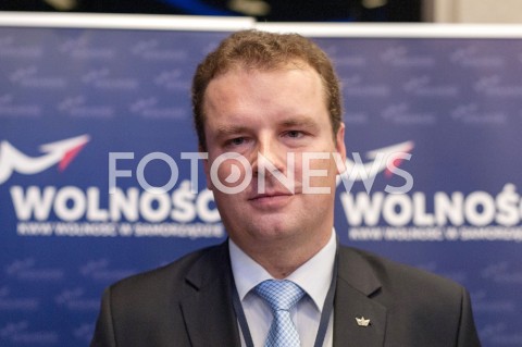  07.10.2018 WARSZAWA<br />KONWENCJA WYBORCZA PARTII WOLNOSC<br />N/Z JACEK WILK<br /> 