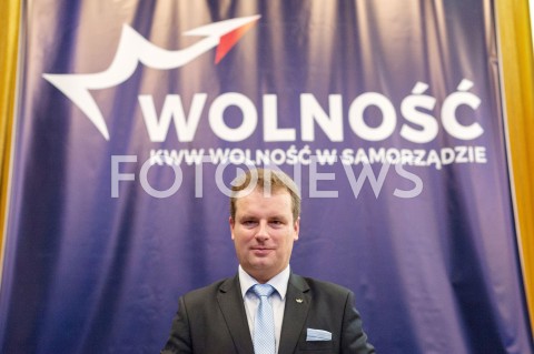  07.10.2018 WARSZAWA<br />KONWENCJA WYBORCZA PARTII WOLNOSC<br />N/Z JACEK WILK<br /> 