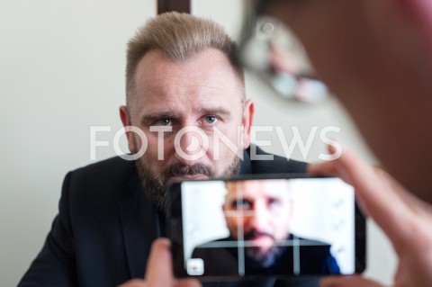  07.10.2018 WARSZAWA<br />KONWENCJA WYBORCZA PARTII WOLNOSC<br />N/Z PIOTR MARZEC LIROY<br /> 